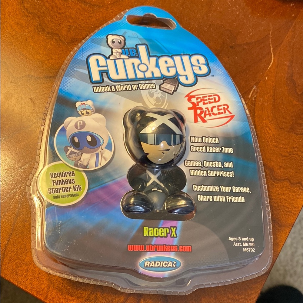 Mattel Black and Silver Action Figures